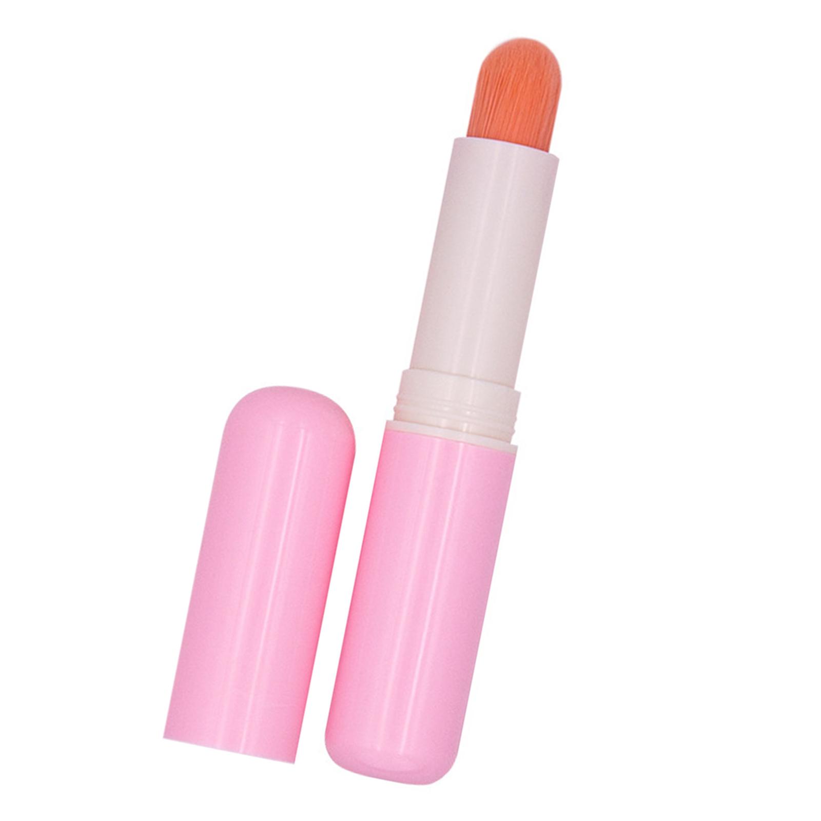 

Привлекательная синтетическая кисть для макияжа, блеска для губ и консилера, легкоочищаемый косметический аппликатор