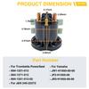 12VDC 4-Terminal Continuous Solenoid Relay Switch for Yamaha G22-G29 Gas Golf Cart YDRA JW1-H1950-00-00 JF2-H1950-00 JR3-H1950-00-00 Trombetta