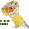 SUPVOX Bird Recovery Collar: Elizabethan Collar for Parrots & Parakeets - Soft Comfortable Material, Adjustable Size, Easy To Clean - Ideal for Wound