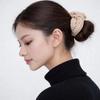 Beige Check Scrunchie