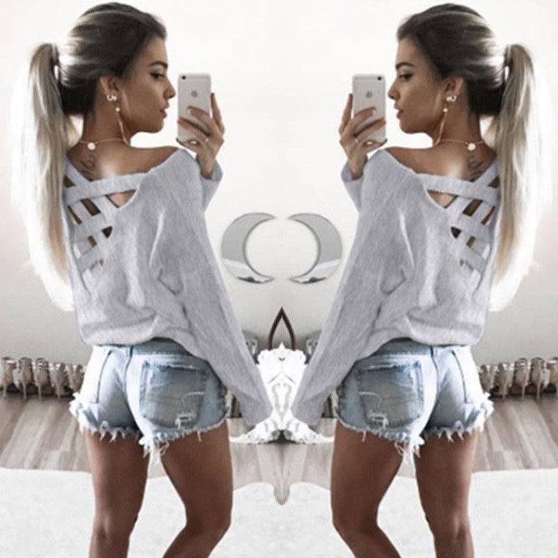 Premium Quality Mode Femmes Long Sleeve Tops For Casual Cotton T Shirts