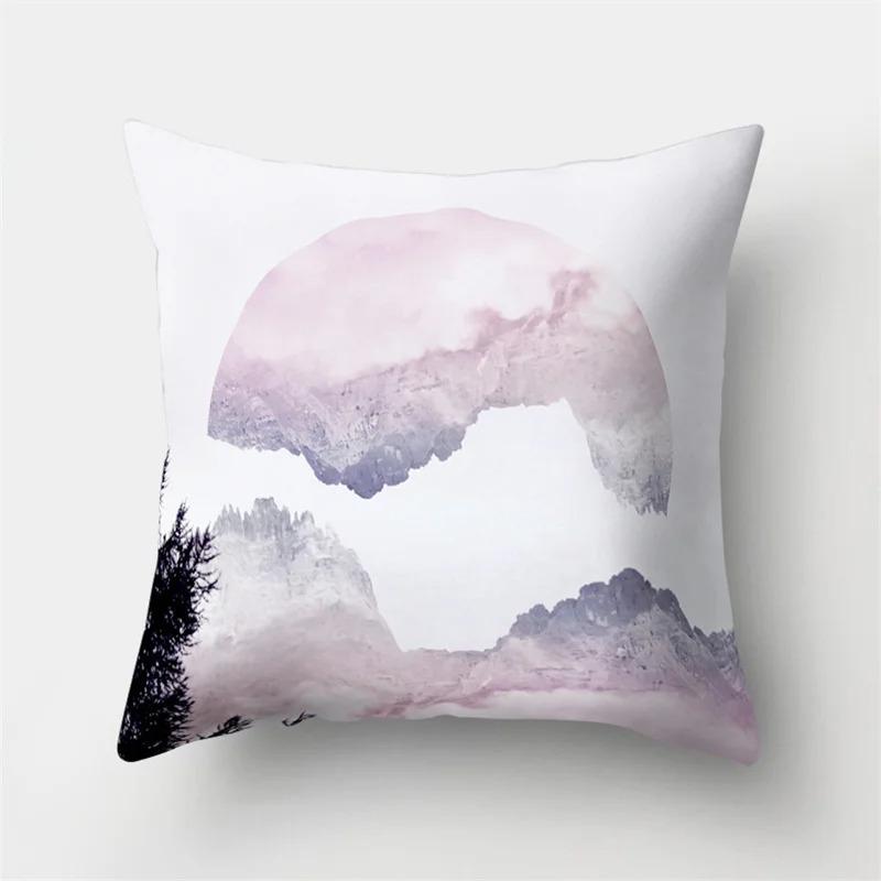 Geometric Abstract Pattern Decorative Pillowcase Living Room Office Decoration Home Pillowcase