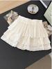 Damen Hohe Taille A-Linie Puffy Kuchenrock - Süßer Retro Ballett Stil für Frühling & Herbst