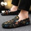 Fashion Luxury Brand Men Loafers Fashion Breathable Men Casual Shoes Comfort Slip-on Mens Driving Shoes Lightweight Lazy Shoes Moccasins