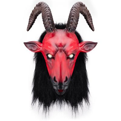 Ziege Antilope Maske Tier Latex Kopfbedeckung Erwachsene Halloween Party Kostüm Requisiten Maskerade Party Supplies