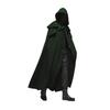 Unisex Black Halloween Cosplay Cloak Costume