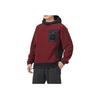Under Armour Color Block Outdoor Casual Sports American Hoodie Pullover Long Sleeve Hoodie Men hoodies Deep-Red 1367134-626