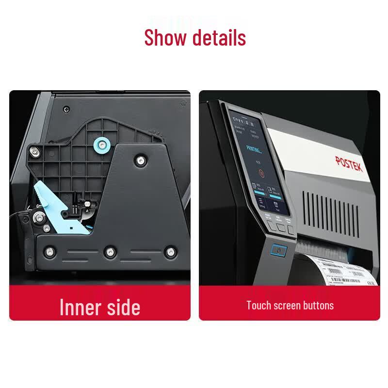 POSTEK GX2 Industrial Label Printer CN plug (adapter included)