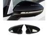Car  Rearview Side Mirror Cover Fit For Volkswagen ID.3 ID3 Mk8 2020-2024 Wing Cap Rear View Case Trim Carbon Fiber