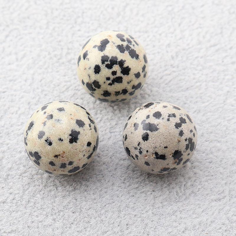 16mm Natural Crystal Agate Round Beads, Holeless, Optional Holes for DIY Ornaments