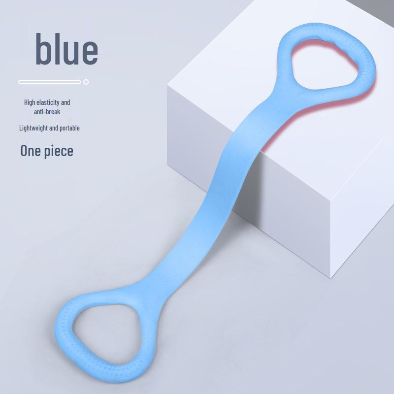 

Улучшенная эластичная лента для йоги в форме восьмерки - Силиконовая эластичная веревка для упражнений на растяжку плеч и спины Small [38cm]