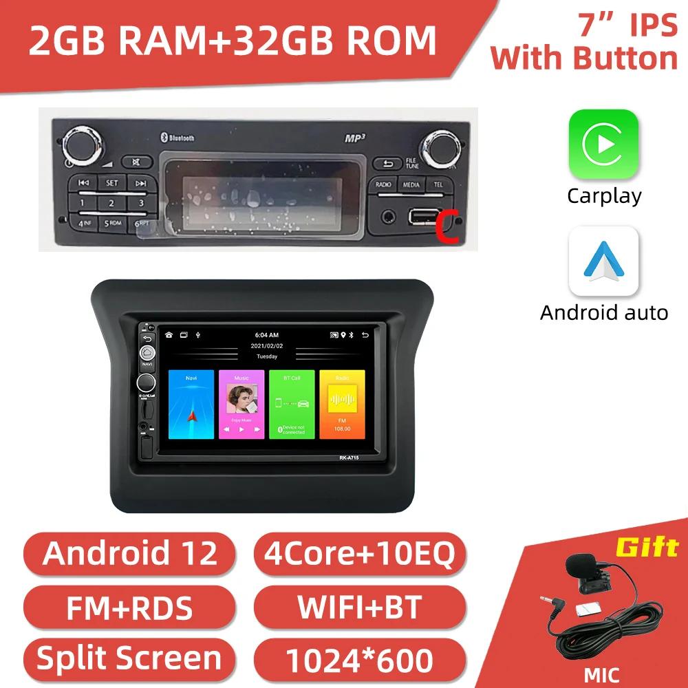 Car Radio for Nissan NV400 Opel Movano Renault Master 3 2010-2019 2 Din Android Stereo Multimedia Player GPS Navigation Carplay