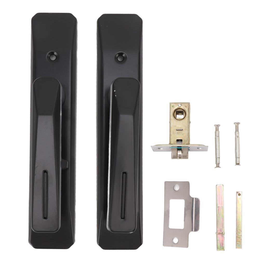 Rectangular Door Handle Locks Privacy Door Levers Reversible Gate Rectangular Bath Door Handle