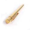 Excellent Cartier Ballpoint pen Stripe Pattern Must de Cartier Gold Used