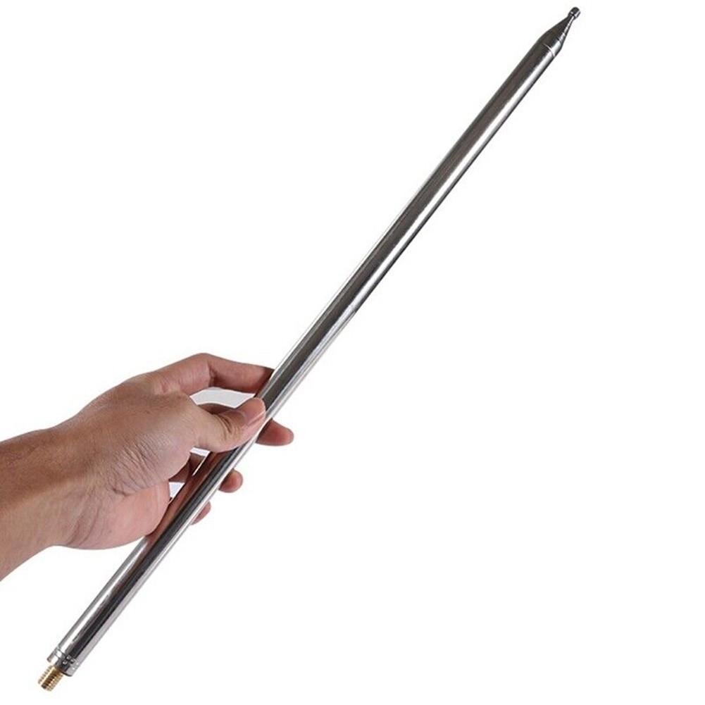 Telescopic Antenna Whip Antenna 201 Stainless Steel 2Pcs