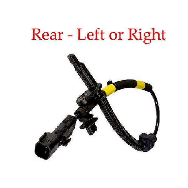 1 ABS Wheel Speed Sensor W/ Connector Rear L/R For Ford Edge Fusion Lincoln MKZ