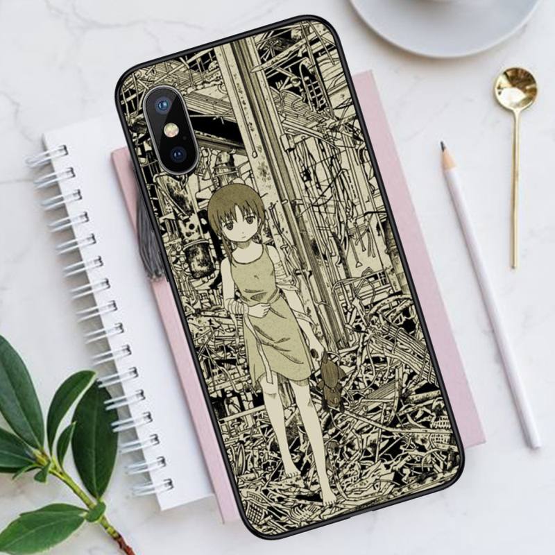 Serial Experiments Lain Phone Cases for iPhone 11 12 13 Mini Pro XS MAX 8 7 Plus X SE 2020 XR Luxury Brand Shell Funda