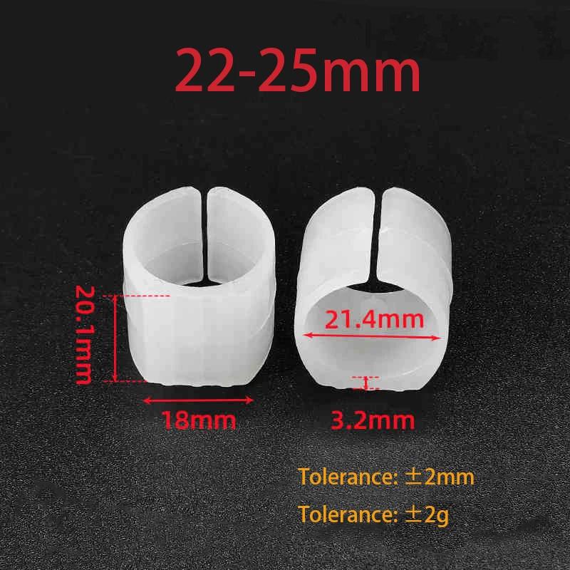 U-Shaped Pipe ClampsPlastic Furniture Foot Pads Table Leg Covers Chair Pads Anti Slip Floor Protection Covers Pipe Caps