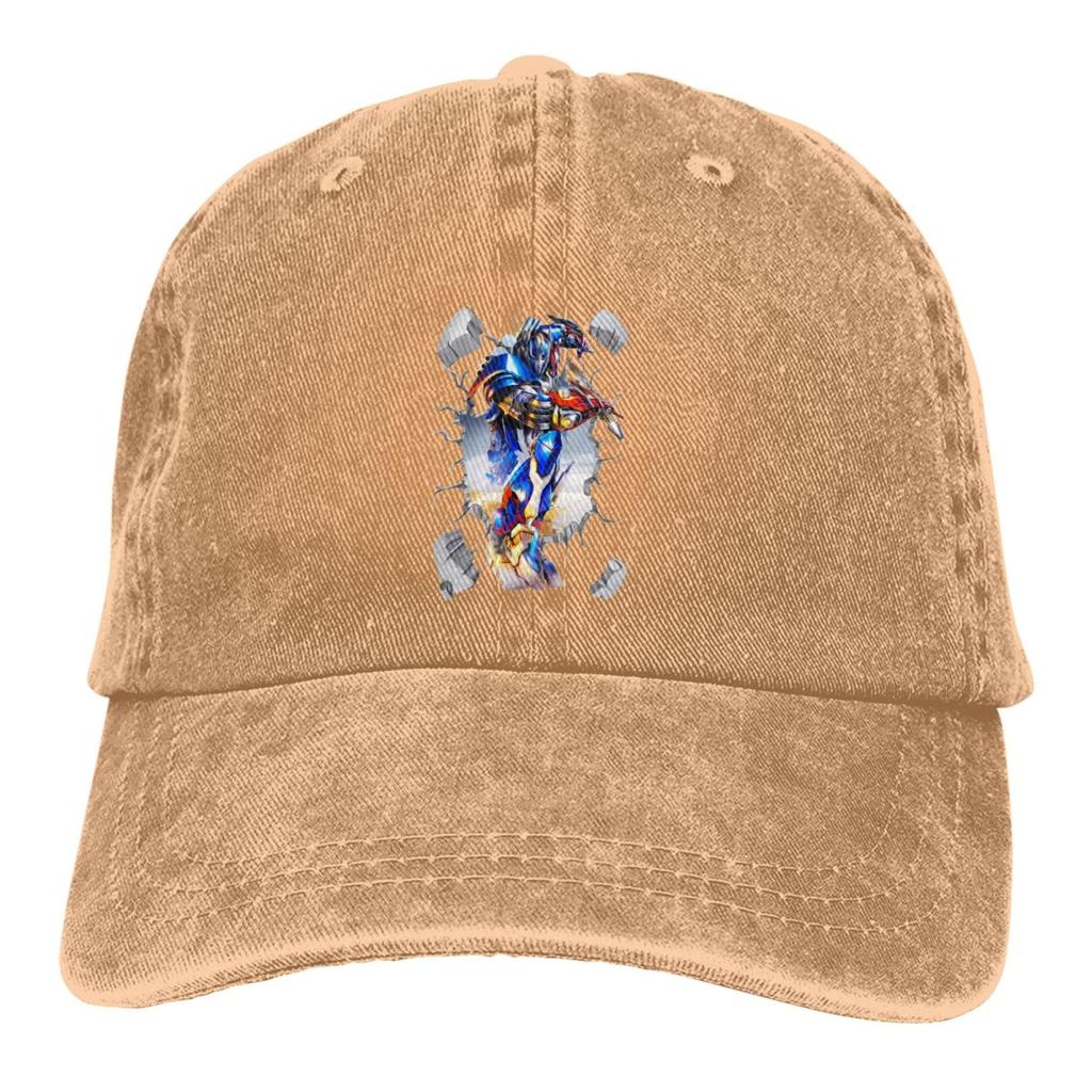Optimus Prime Adesivo de Parede Boné de Beisebol Unissex Chapéus Femininos Viseira Proteção Snapback Transformar Robôs Filme Bonés