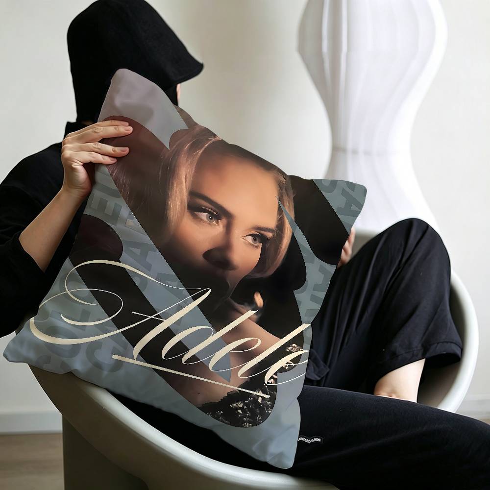Hot Singer Adele  Personalized Pillow Cover Kids Bedroom Wild Party Decor Pillowcase kid Birthday shower Gift