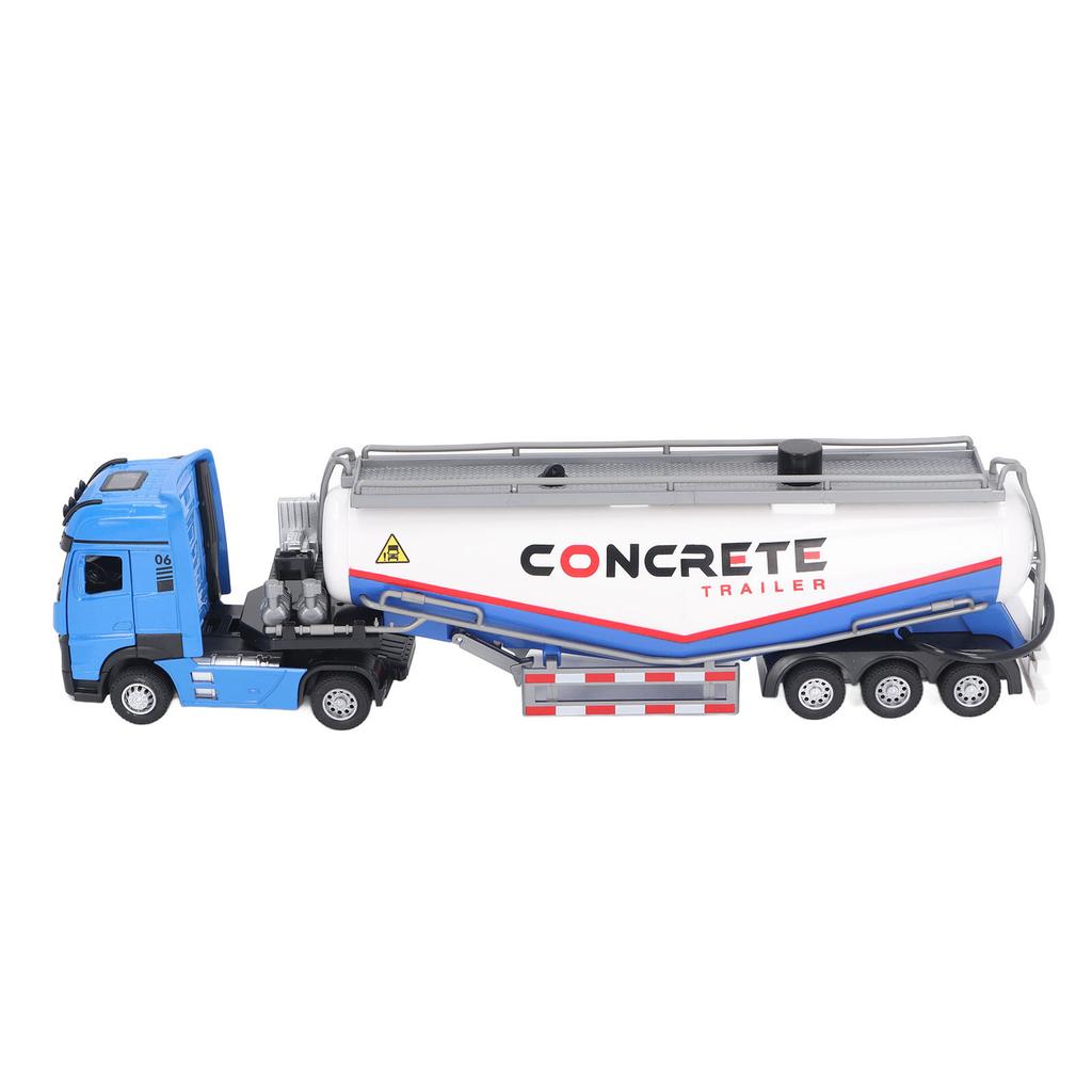 1:32 Scale Alloy Concrete Pump Truck High Simulation Construction Vehicle Model with Water Spray Function