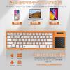 Latest Direct Foldable Wireless Keyboard for iPad and iPad Connects To 3 Devices Features Numeric Keypad Compatible with Includes Storage Bag and