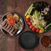 Non stick Grill Pan Steak Plate Outdoor Non Stick Grill Pan Barbecue Outdoor Barbecue Pan Aluminum Kitchen Supply BBQ Fish
