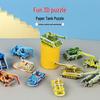3D Dinosaur & Insect DIY Puzzle for Kids - Handmade Educational Toy Gift