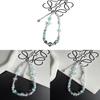 Summer Blue Green Starfish Bow Phone Lanyard With Pvc Beaded Diy Chain For All Ages