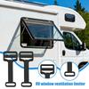 Fensterverriegelung für Wohnmobile, 2-teilig, Begrenzer-Werkzeug, Radfensterbegrenzer für Reisen im Freien, Wohnwagen, Ausflüge, Auto, Picknick