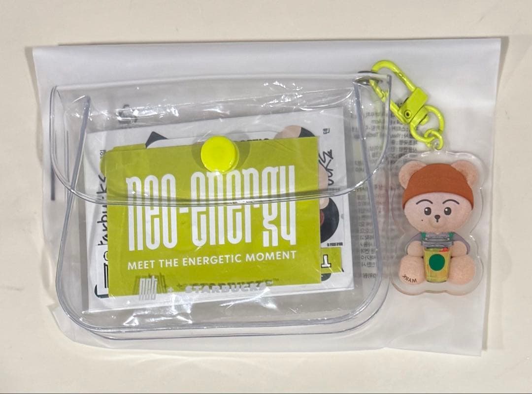 [USED] NCT Korea Starbucks Clear Pouch Mark