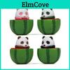 Summer Watermelon Panda Pvc Figurine Garden Decor Gift For Home Office