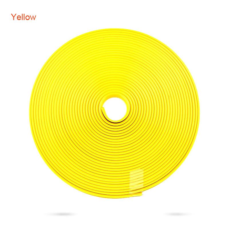 8m Car Hub Trim Decoration Wheel Rim Protector Ring Wheel Tire Guard Stickers