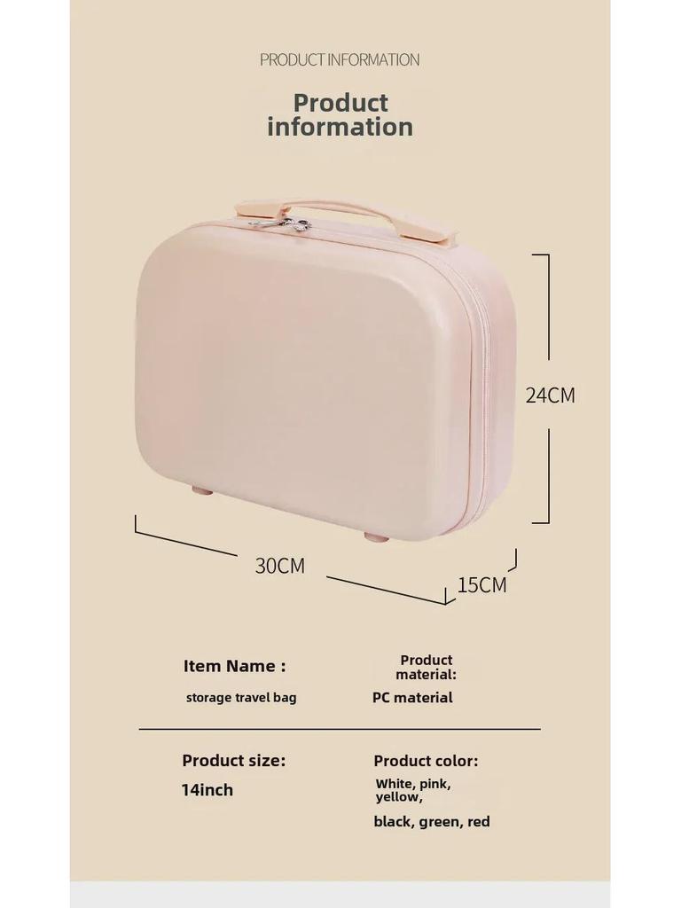 14-Inch Mini Carry-On Cosmetic & Travel Case