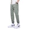 20264 Men's Korean Retro Work Pants - Spring/Autumn, Loose Straight Leg, Trendy Casual Joggers