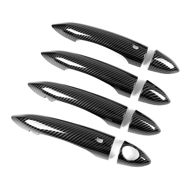 Alfa Romeo Giulia (2017-2022) Carbon Fiber Exterior Door Handle Pattern