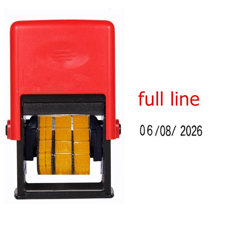 

Portable Self-inking Date Stamp Day/Month/Year For Manufacturing Date Bags Boxes Bottle Prited Office Roller Stamps