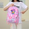 3Pcs/set Cartoon Printed Backpack with Lunch Bag Pencil Case for Teenager Girl Boy Large Capacity Waterproof Bookbag Gift Mochila