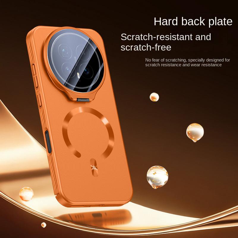 Kratzfeste Rückplatte mit unsichtbarer Kamera-Halterung Hülle Für Honor Magic 8 Pro magic8 mit Magsafe Ring Abdeckung