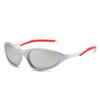 New sports sunglasses women's small square colorful cycling glasses European and American outdoor men's sunglasses