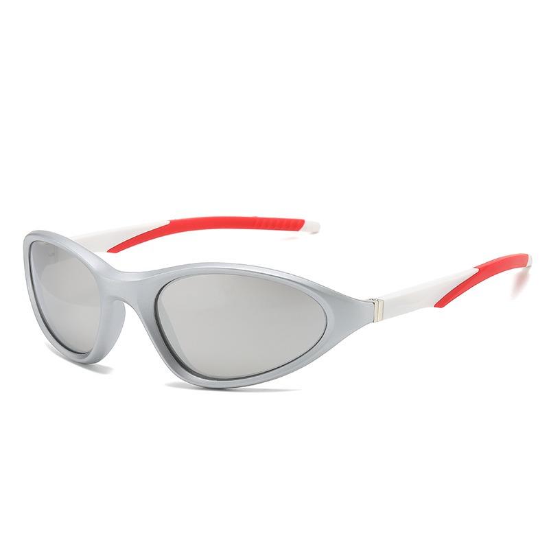 New sports sunglasses women's small square colorful cycling glasses European and American outdoor men's sunglasses
