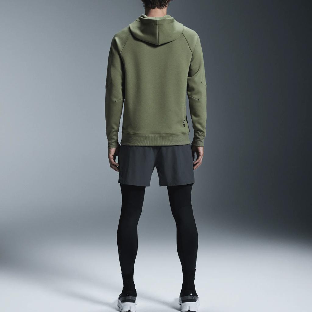 Lässiges Sweatshirt mit Kapuze und langen Ärmeln für Herren, Sweatshirt Petrolgrün 1ME11450858