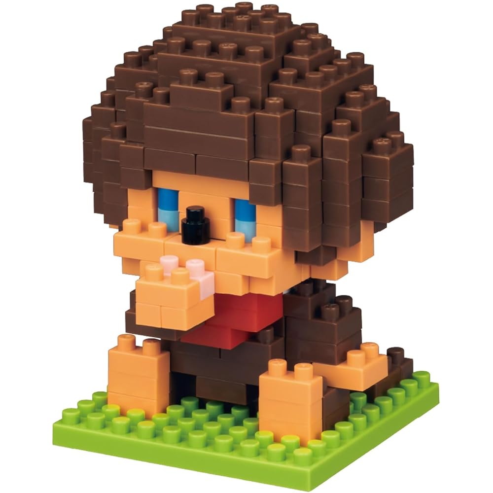 Kawada Nanoblock Monchhichi Building Set NBH_127R 150 Pieces Educational Toy