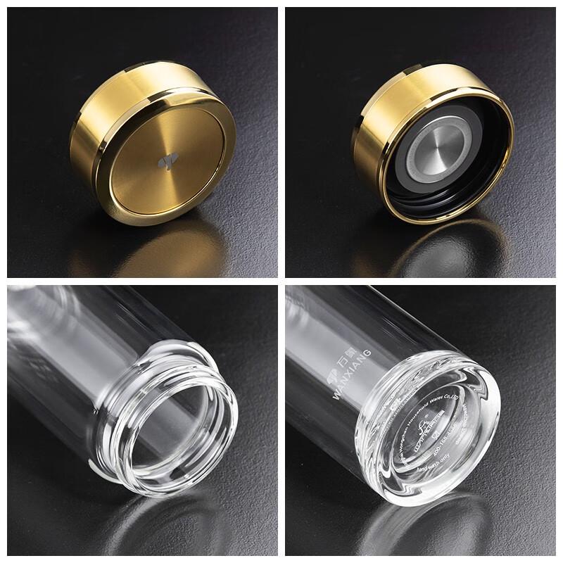 Wainxiang Double-Wall Glass Tea Tumbler