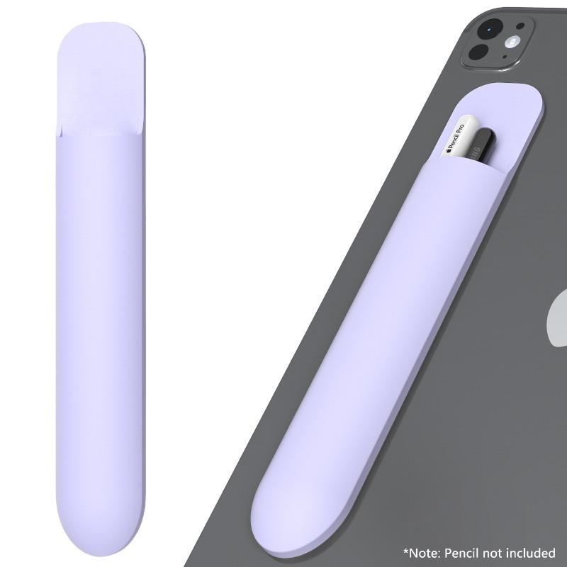 Sticky Stylus Pen Holder for Apple Pencil 3 2 1 Self Adhesive Sleeve Attached Pouch Bag Sleeve Pencil Pro Case Holder for Huawei Samsung Xiaomi Pencil
