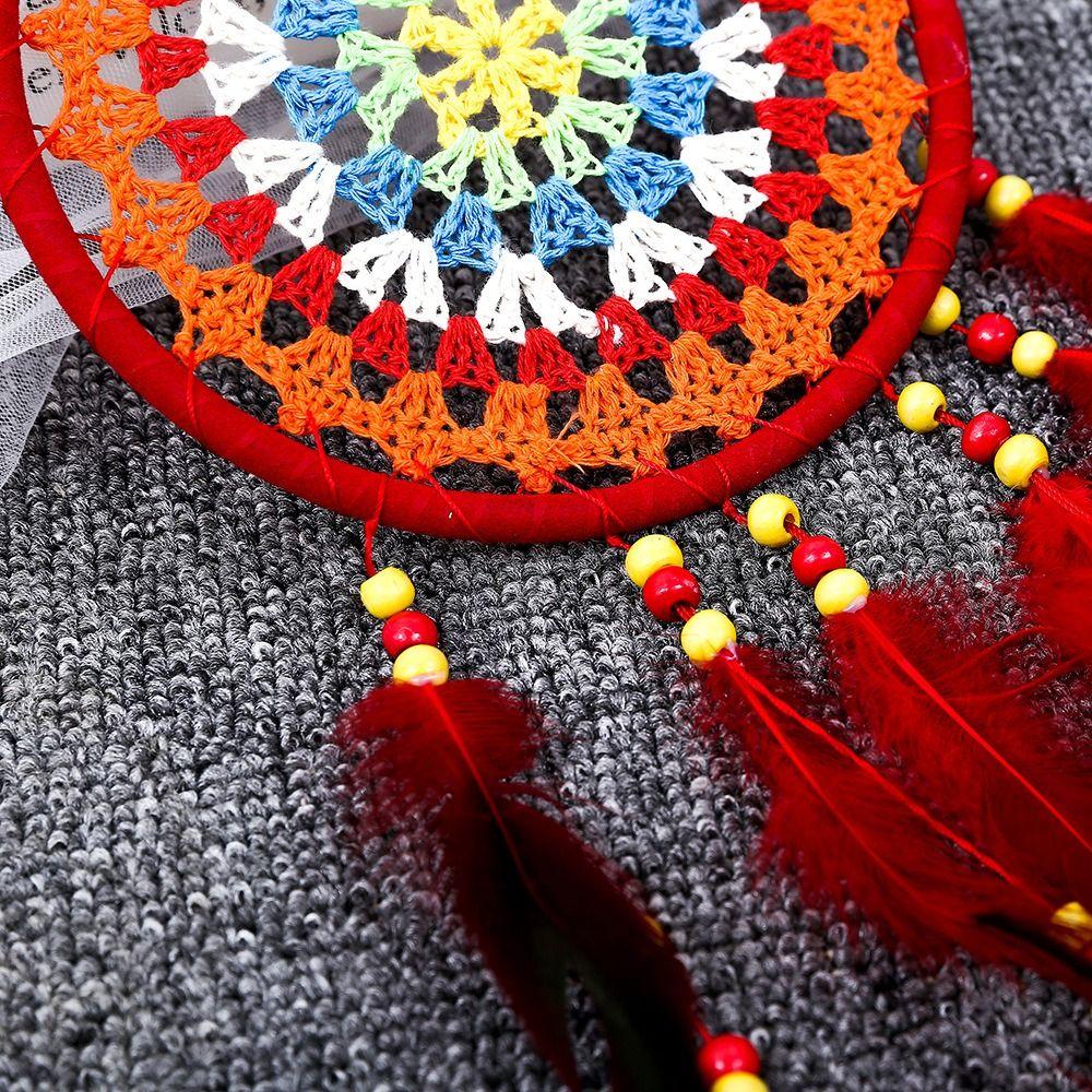 Feather Home Decoration Dream Catcher Colorful Home Wall Decoration  Room