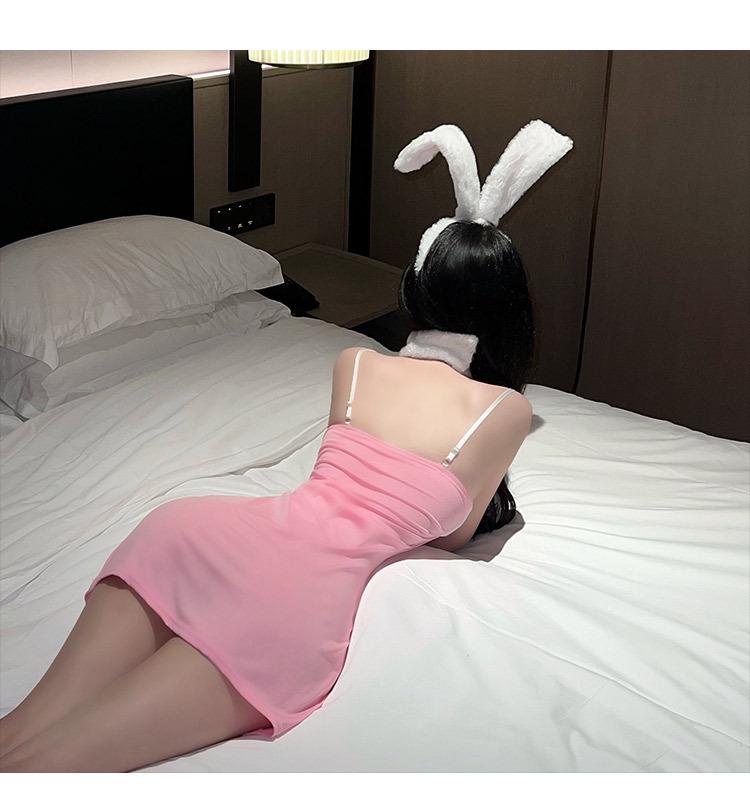 Bunny Girl Christmas Lingerie: Playful Role Play and Temptation Skirt for the New Year