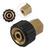 Adapter Connector Parts Supplies Wash Machine Yard Accessories M22 X 1/4 IT Outdoor Car Cleaning High Pressure