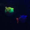 Aquarium Fish Tan Silica Gel Night Light Puffer Fish Aquarium Decoration Simulation Fish Night Light
