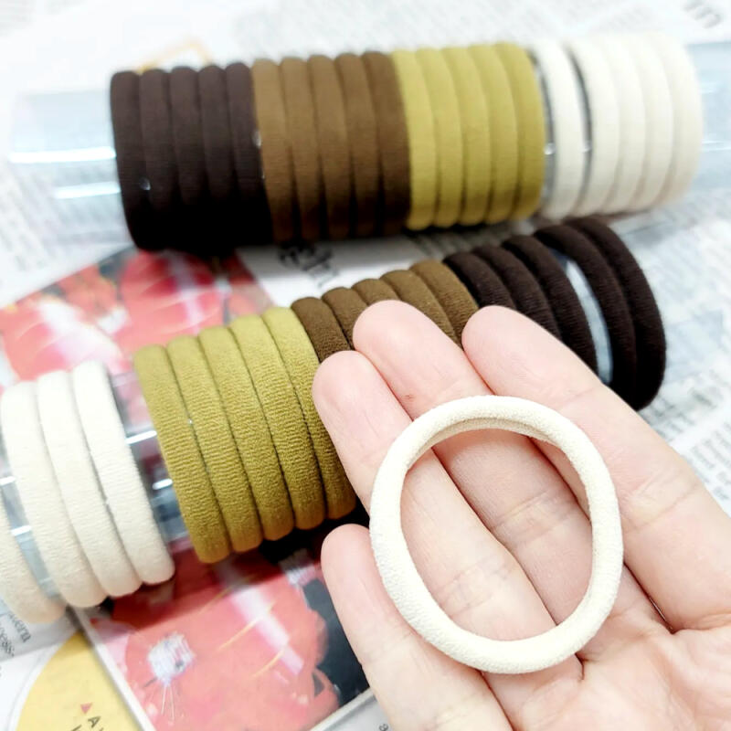 Super Strong Basic Large Capacity Hair Tie Rubber Band Hair Tie Brown